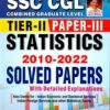 SSC CGL Tier ll Statistics 2010-2022 Solved Papers By Kiran