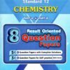 8 Exam Question Paper Chemistry By Vraj Prakashan Std -12 (English)