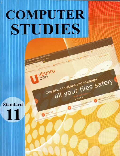 STD 11 COMPUTER STUDIES BOOK ENGLISH MEDIUM