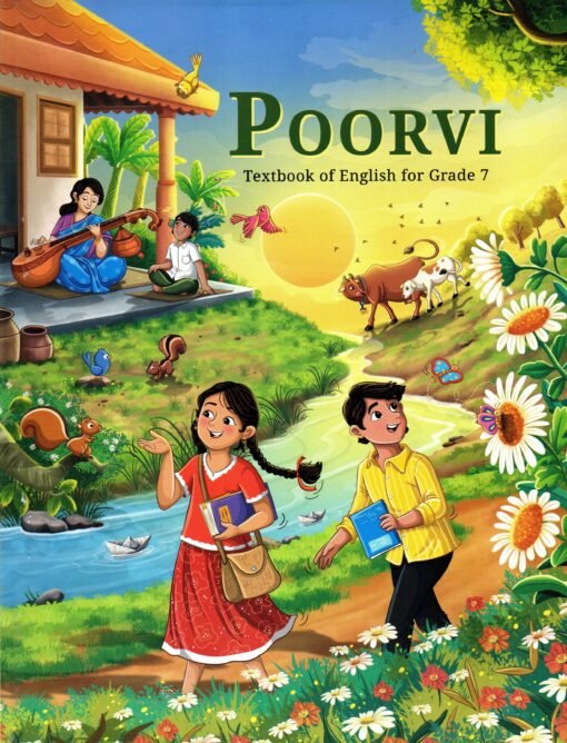 POORVI ENGLISH TEXTBOOK ENGLISH MEDIUM BOOK STD 7