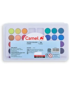 Camel Student Water Color Cakes - 24 Shades