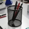 Round Pen Stand Black