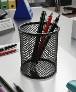 Round Pen Stand Black