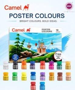 Poster  Colours carton  pack  of  18  shades  in  10  ml