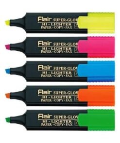 Flair Fluorescent Highlighter (Set of 5 Colors)